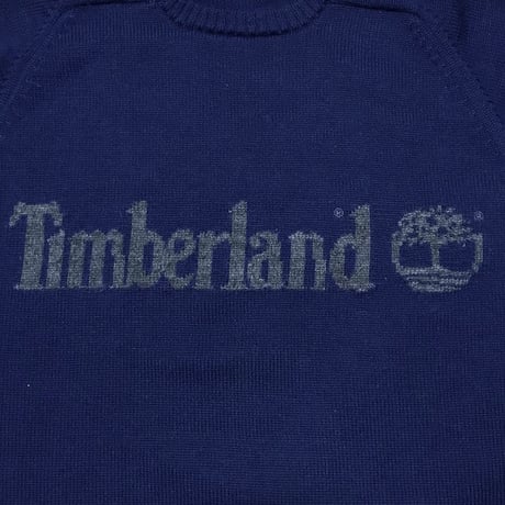 【USED】90'S TIMBERLAND WOOL KNIT SWEATER