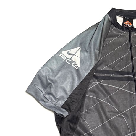 【USED】90's NIKE ACG Half Zip Graphic Cycling Jersey