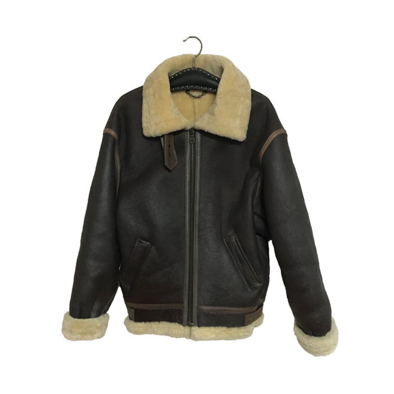 USED】MOUTON B-3 BOMER JACKET MADE BY TEODEM | USED】MOUTON B-3 BOMER JACKET MADE BY TEODEM |