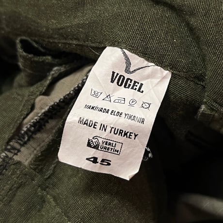 【USED】80's-90's TURKISH ARMY? CAMO CARGO PANTS
