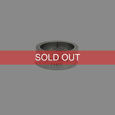 【USED】MAISON MARGIELA SILVER LOGO RING
