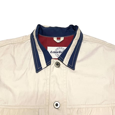 【USED】80's-90's A cause des Garcons TRICOLOR JACKET