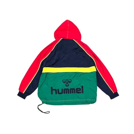 【USED】80'S hummel LEGO COLOR NYLON PULL-OVER JACKET