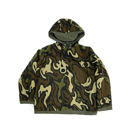 【DEAD STOCK】90'S MAHARISHI TECH CRACKLE HOODIE