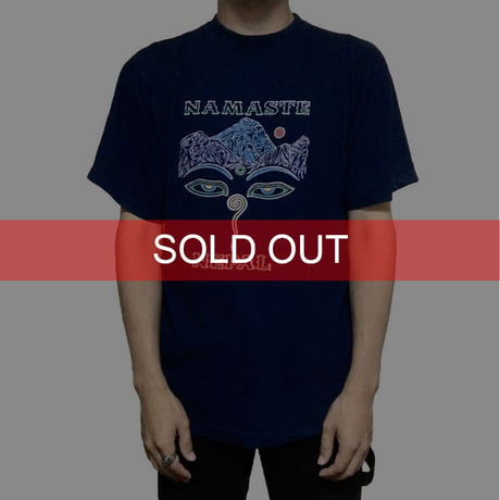 【USED】90'S NEPAL "BUDDHA EYES" T-SHIRT