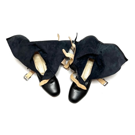 【USED】00's Vivienne Westwood PIRATES BOOTS BLACK