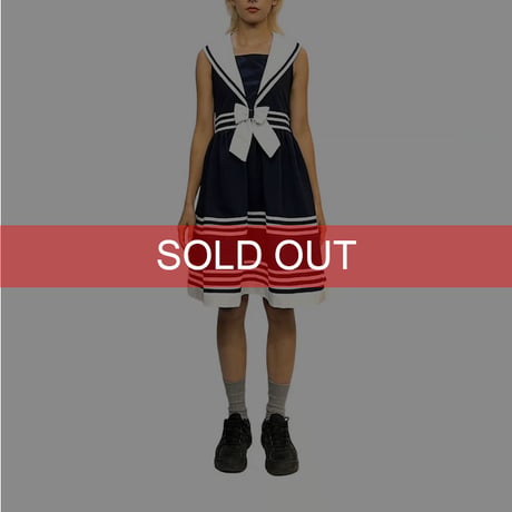 【USED】00's BONNIE JEAN SAILOR DRESS