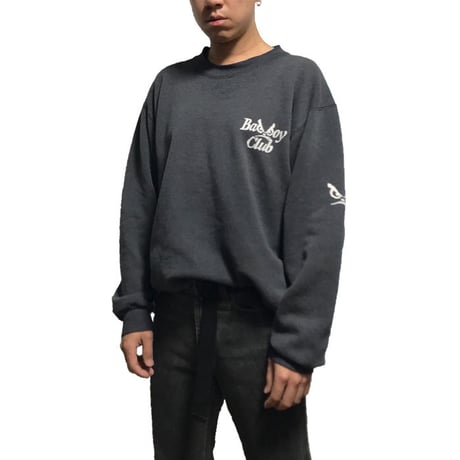 【USED】80'S  BAD BOY SWEATSHIRT OLD ONEITA TAG