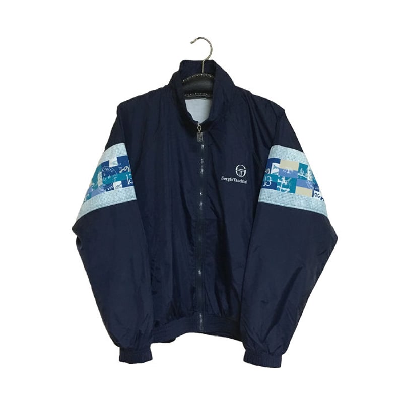USED】90'S-00'S SERGIO TACCHINI NYLON TRACK SUI USED】90'S-00'S SERGIO TACCHINI NYLON TRACK SUI