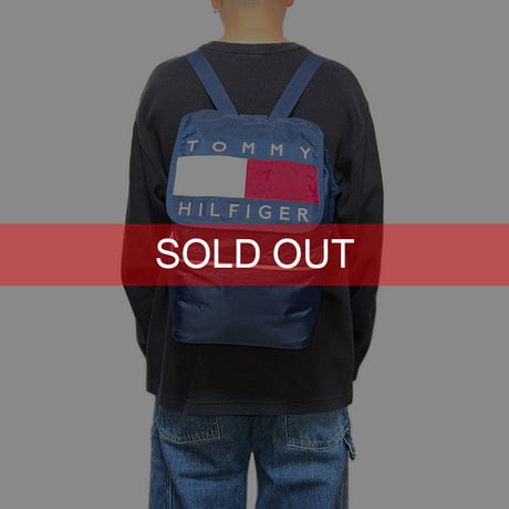 【USED】90'S-00'S TOMMY HILFIGER LUNCH BACKPACK