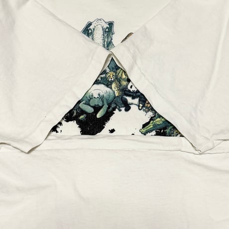 【USED】90's THEY WERE HERE FIRST T-SHIRT