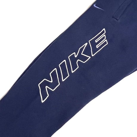 【USED】90'S NIKE EMBROIDERY BIG LOGO SWEAT PANTS