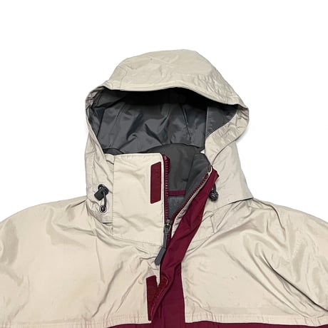 【USED】00's NIKE ACG OUTER RAYER3 WINTER JACKET OFF WHITE×BURGUNDY