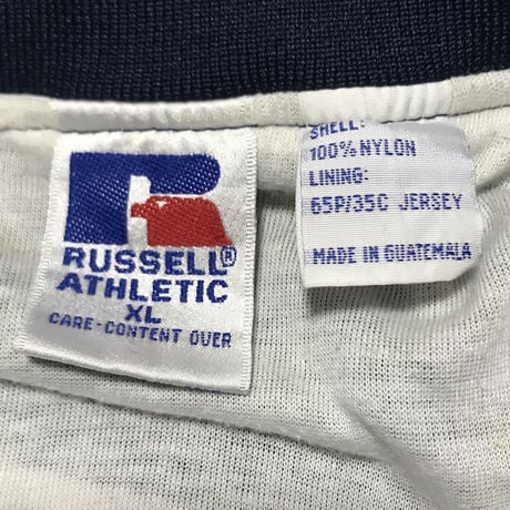【USED】90'S  PEPSI NILON PULLOVER BY RUSSELL ATHLETIC