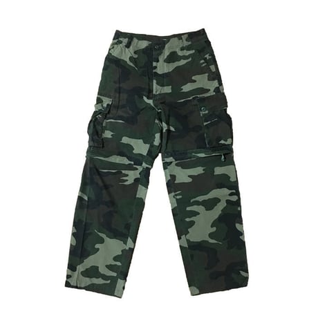 【USED】2-WAY CAMO CARGO PANTS