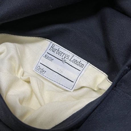 【USED】90'S BURBERRYS HARRINGTON JACKET NAVY