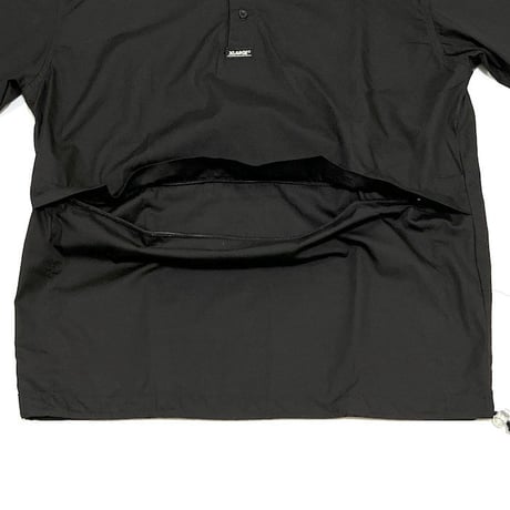【DEAD STOCK】90'S-00'S XLARGE POCKET PULLOVER SHIRT BLACK