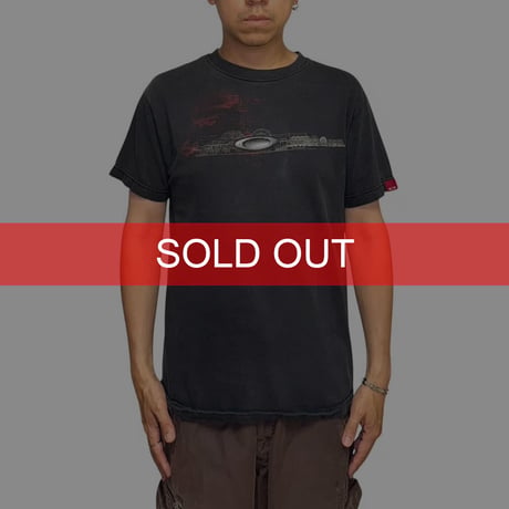 【USED】00's OAKLEY CYBERPUNK T-SHIRT