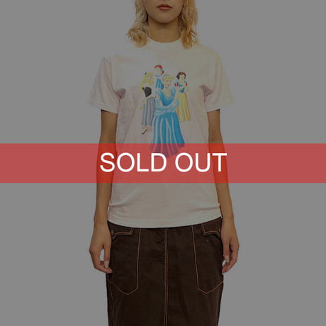 【USED】90'S-00'S DISNEY'S PRINCESSES T-SHIRT