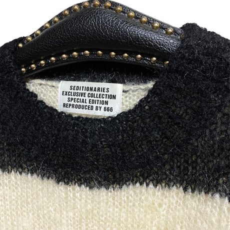 【USED】SEDITIONARIES MOHAIR SWEATER (666)