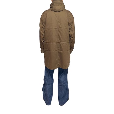 【USED】90's Eddie Bauer Field Parka with Detachable Hood Brown