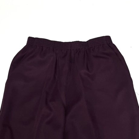 【USED】80'S-90'S BRIGGS NEW YORK SLACKS EASY PANTS BURGUNDY