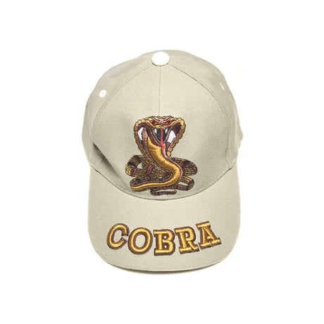 【USED】COBRA EMBROIDERED CAP