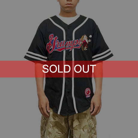 【USED】90'S-00'S DISNEYLAND "SNOW WHITE GRUMPY" BASEBALL SHIRT