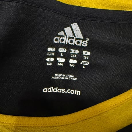 【USED】00's adidas AEK Athens F.C. 2006-2007 SOCCER JERSEY