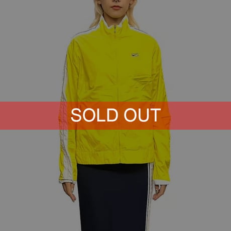 【USED】00'S NIKE RIPSTOP NYLON JACKET YELLOW