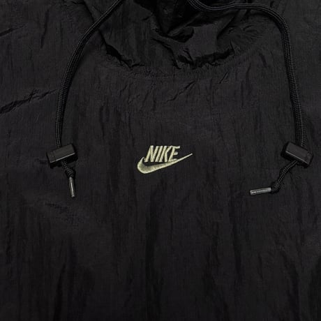 【USED】90's BOOTLEG NIKE HI-NECK NYLON PULLOVER JACKET