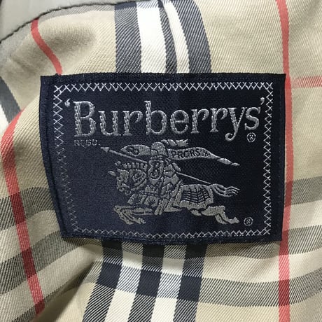 【USED】90'S BURBERRYS STAND FALL COLLAR COAT