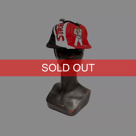 【DEAD STOCK】1996 VEGA × Street Fighter II “Ryu”① Snapback Cap Made for Italy
