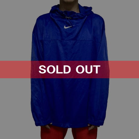 【USED】90'S NIKE NYLON HOODIE