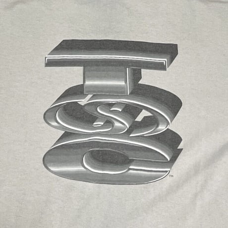 【USED】90'S T&C TOWN & COUNTRY 3D LOGO T-SHIRT