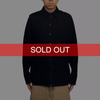【USED】90's Christopher Nemeth Black Cotton Shirt