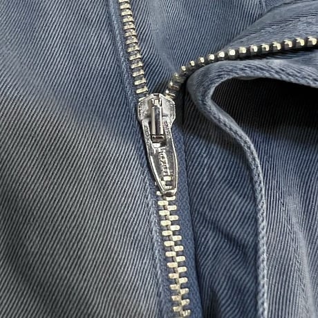 【USED】90'S ARMANI JEANS 2TAC PANTS BLUEGRAY