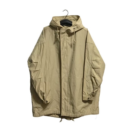 【USED】EDDIE BAUER OVERSIZED RIP-STOP HOODED JACKET