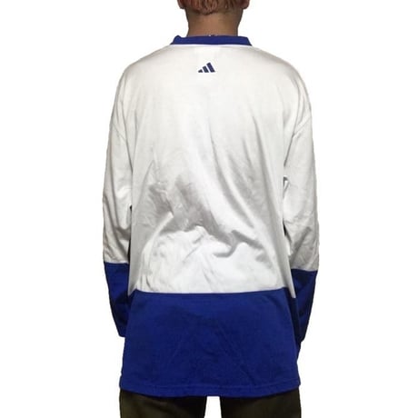 【USED】90'S ADIDAS POLYESTER L/S T-SHIRT