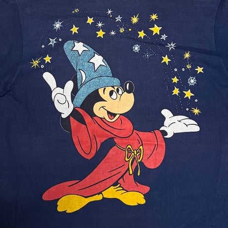 【USED】90's DISNEY Fantasia Mickey T-shirt