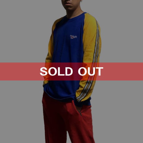 【USED】90'S REEBOK L/S T-SHIRT
