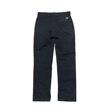 【USED】00'S DICKIES WORK PANTS BLACK