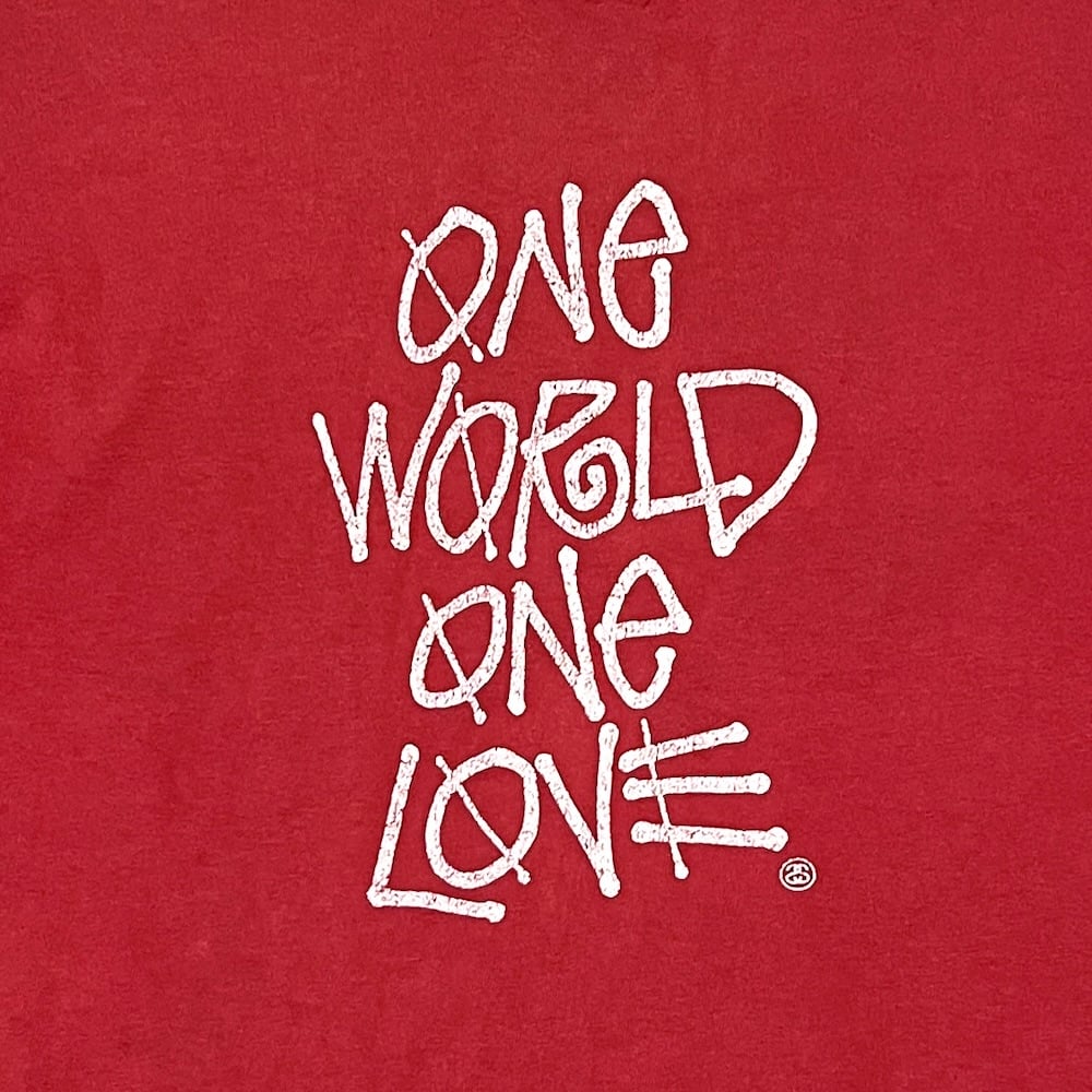 90’s OLD STUSSY 非売品 ONE LOVE ポスター 90's OLD STUSSY 非売品 ONE LOVE ポスター 2025年最新