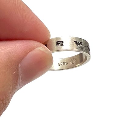 【USED】90'S-00'S AIRWALK SILVER RING