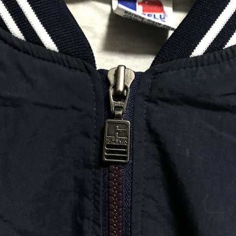 【USED】90'S  PEPSI NILON PULLOVER BY RUSSELL ATHLETIC