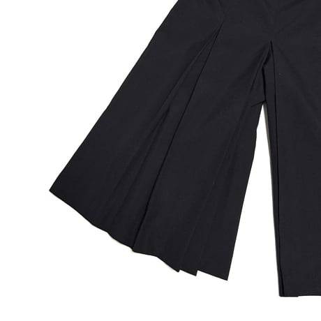 【USED】80's-90's Eastern-European Wool Blend Pleated Hakama Trousers