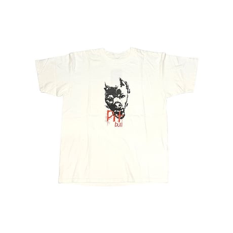 【USED】90'S-00'S Pit bull energy drink T-SHIRT