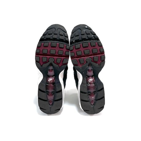 【USED】NIKE AIR MAX 95 Grey/Team Red