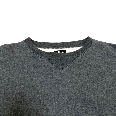 【USED】90'S-00'S STUSSY ONE POINT SWEATSHIRT