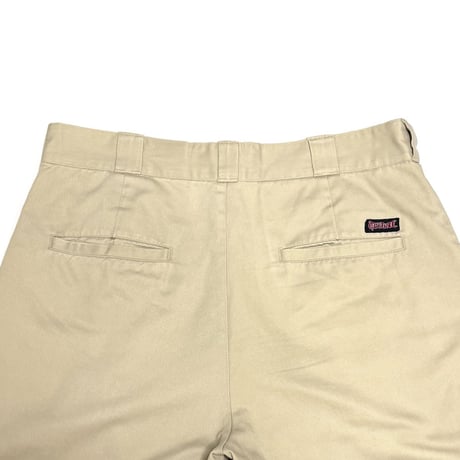 【USED】90's-00's Tribal CHINOS Wide Chino Shorts Beige